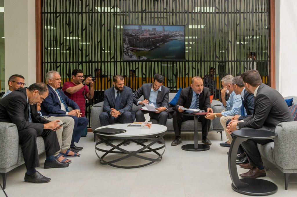 Signing a memorandum of understanding and joint cooperation with the Libya Post Company 2 Signing a memorandum of understanding and joint cooperation with the Libya Post Company